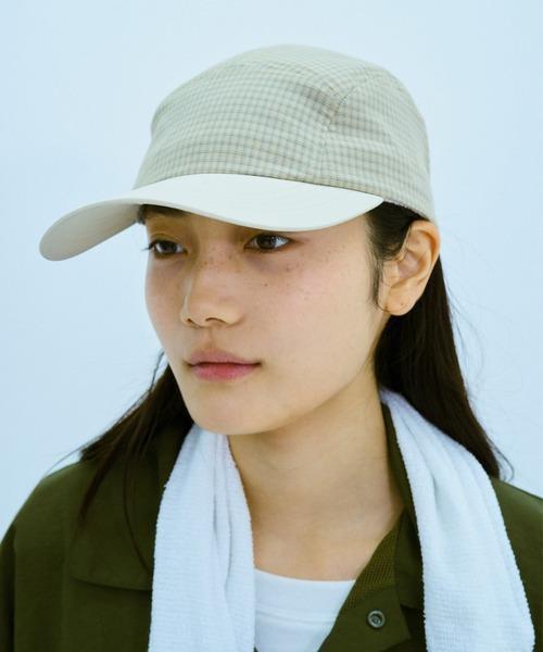 BROKEN BASE 小格子五分割帽 