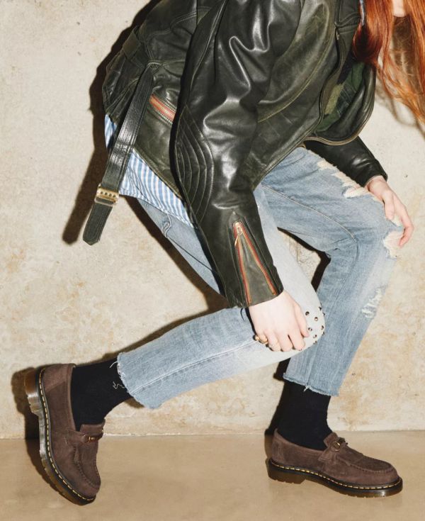 DR.MARTENS ADRIAN SNAFFLE 巧克力棕 