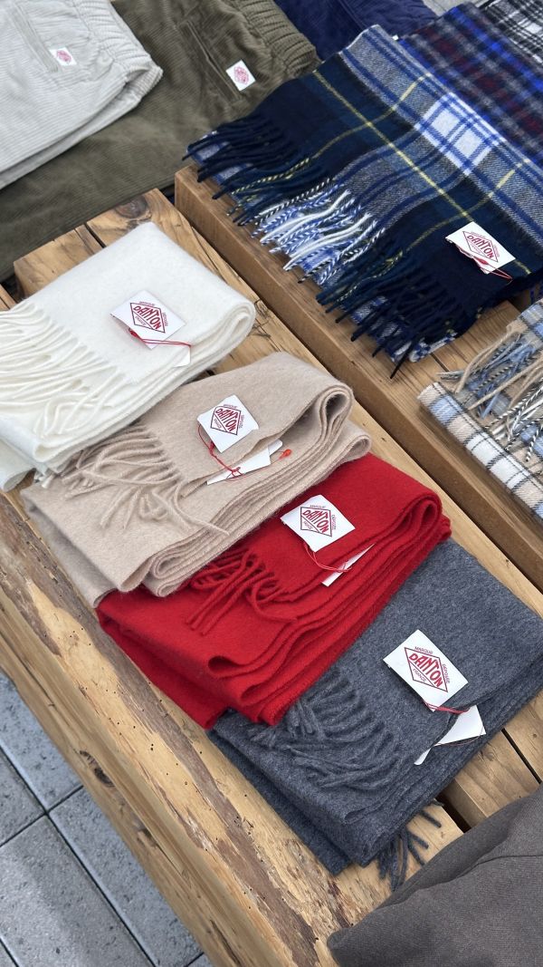 DANTON WOOL CASHMERE MUFFLER 克什米爾羊毛圍巾 