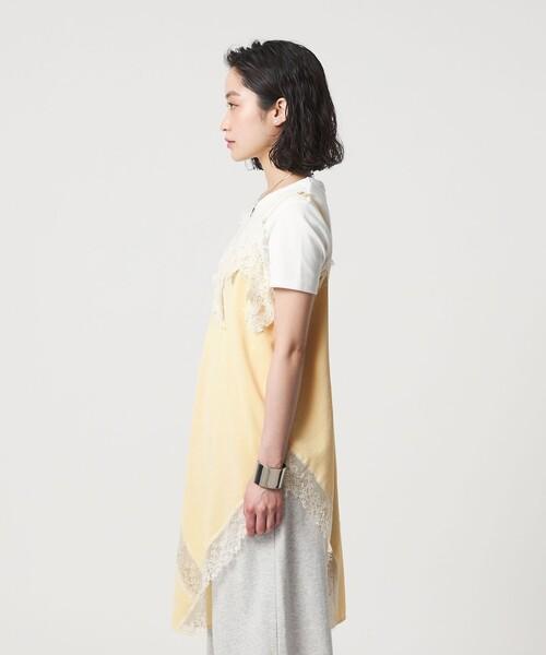蕾絲吊帶洋裝 