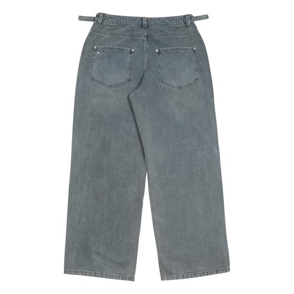 TCM washed denim pants 水洗寬鬆牛仔褲 