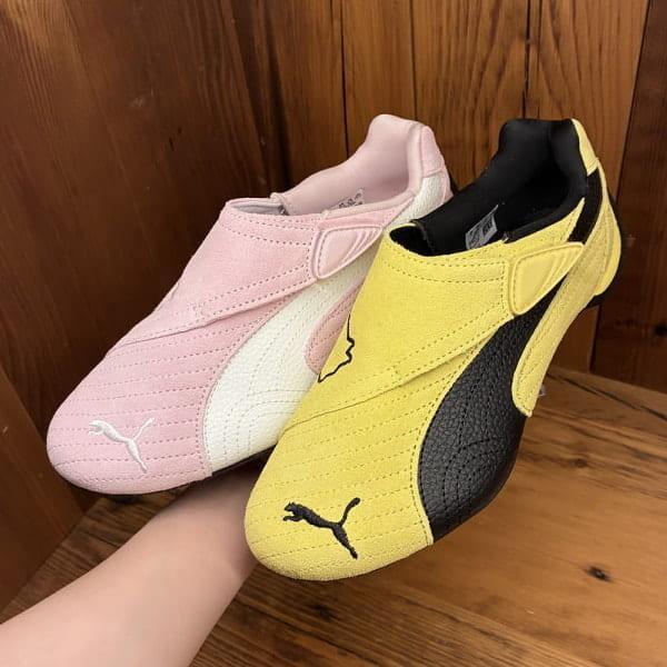 PUMA SLIPCAT 粉 / 黃 