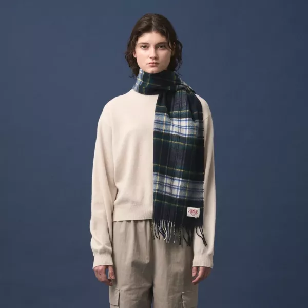 DANTON WOOL CASHMERE MUFFLER 克什米爾羊毛圍巾 
