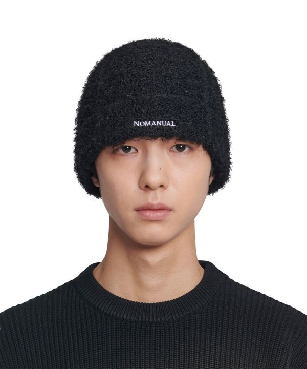 NOMANUAL 毛毛帽 