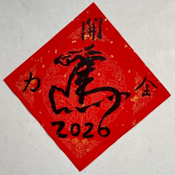 【琇藝齋】2026馬年春聯 手繪斗方春聯 馬年吉祥字 過年手寫春聯 2026馬年春聯
馬年吉祥語
手繪斗方春聯
手寫春聯
過年春聯

開運春聯
紅色斗方
書法春聯
馬年單字春聯
2026新年佈置
春節吉祥字
年節裝飾
原創書法斗方