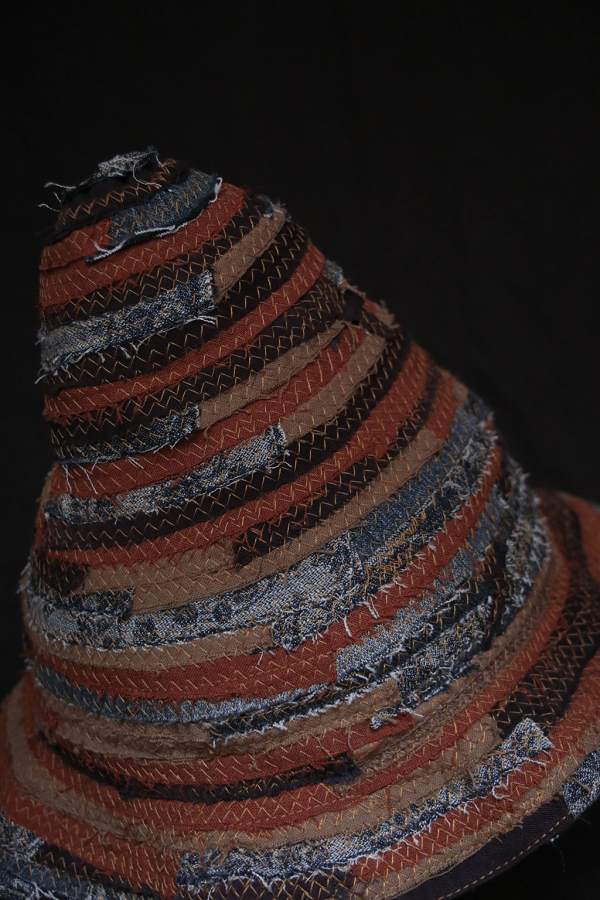 RAGGOODS | Potteric | 布陶器 山形帽  Rust 