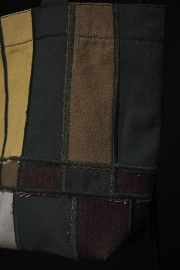 RAGGOODS | No Signal | 拼接提袋 S Avocado 