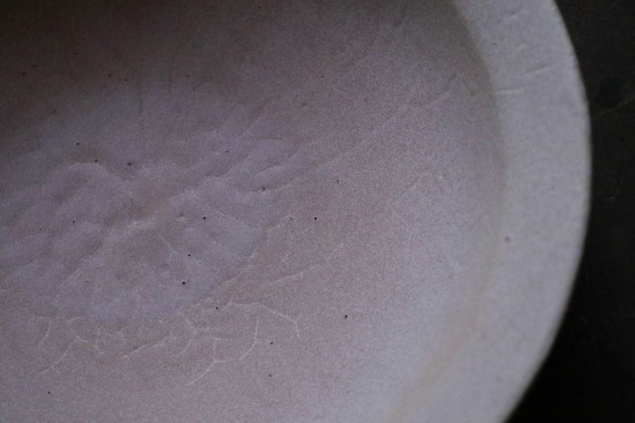 望氣｜杏白釉大盤 