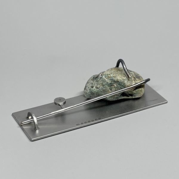 monouno｜incense holder｜不鏽鋼玉石線香座 no.52 