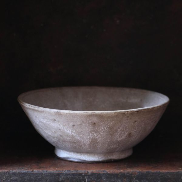 望氣｜末雪釉中碗 