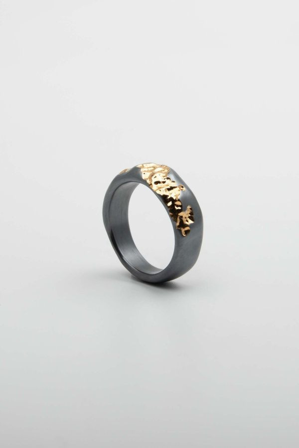 Kaomin Studio | 修復 Restoration | gold fish ring 