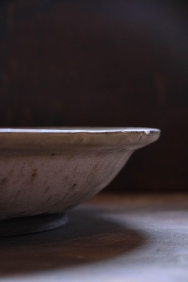 望氣｜末雪釉大盤 