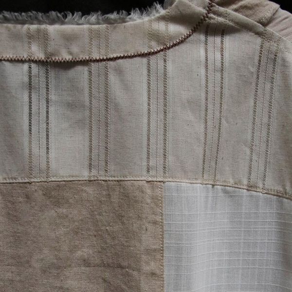 步野 Wild Fabric｜讀布 | V領拼布短袖 