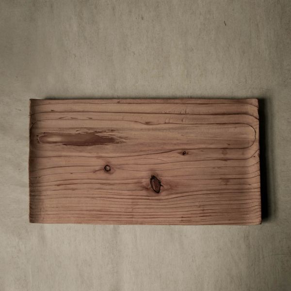 三時美術｜具足｜寬板枱-日杉 