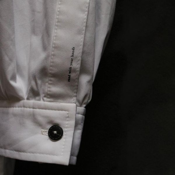 步野 Wild Fabric｜讀布 | 襯衫(touch here - 白) 