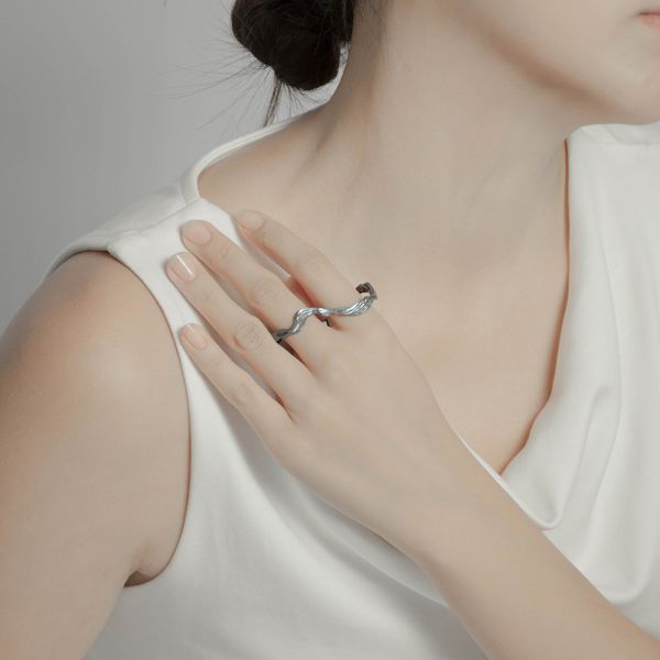 WHi Studio｜浪 𝘞𝘢𝘷𝘦𝘴｜《潮》雙指戒 