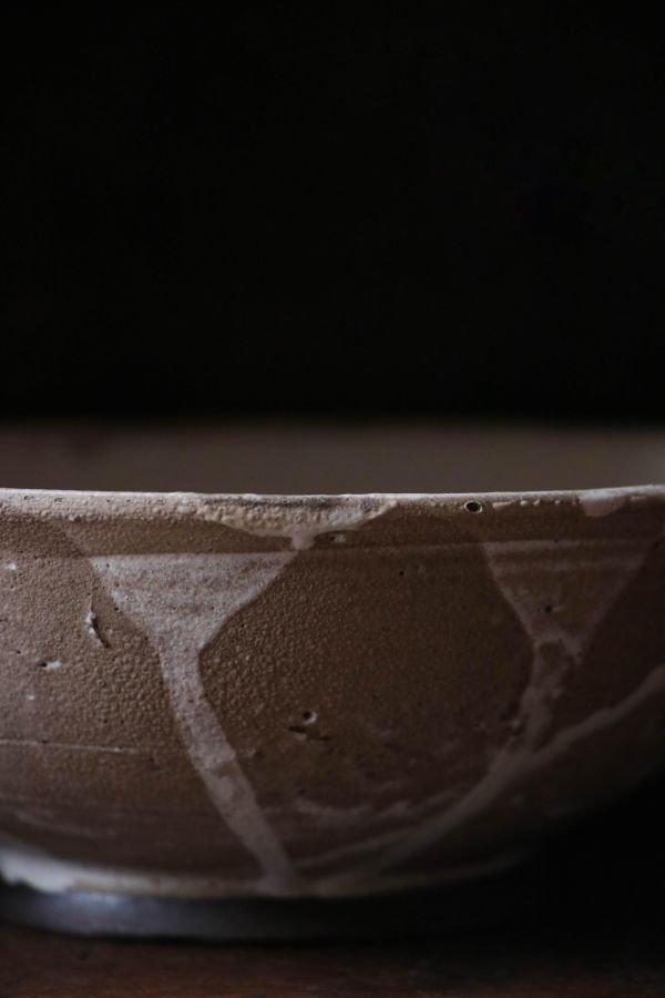 望氣｜杏白釉中碗 