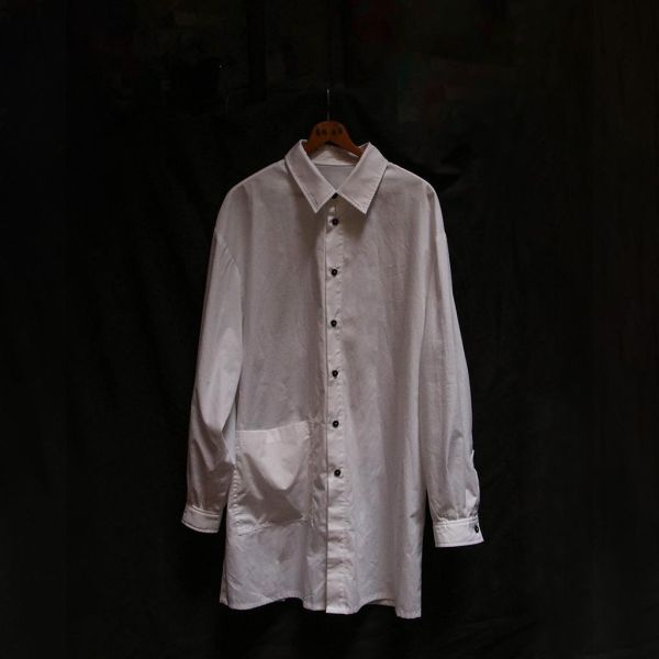 步野 Wild Fabric｜讀布 | 襯衫(touch here - 白) 