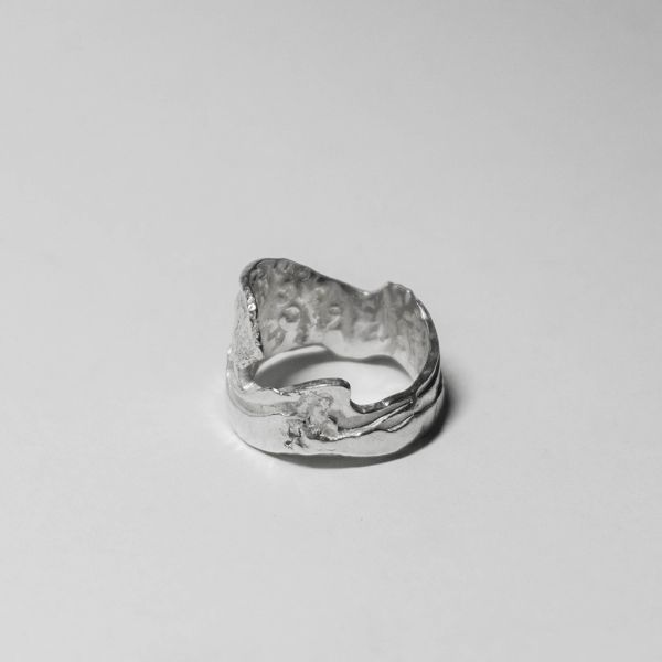 WHi Studio｜浪 𝘞𝘢𝘷𝘦𝘴｜《濤》寬版戒指 