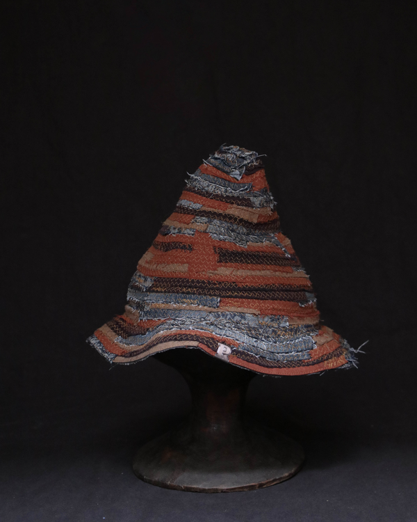 RAGGOODS | Potteric | 布陶器 山形帽  Rust 