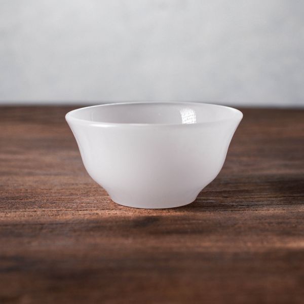 白玉琉璃茶杯 