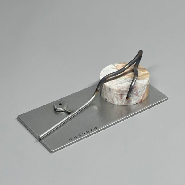 monouno｜incense holder｜不鏽鋼玉石線香座 no.54 