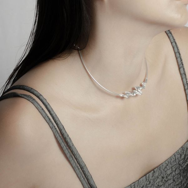 WHi Studio｜浪 𝘞𝘢𝘷𝘦𝘴｜《濤》鎖骨環鏈 