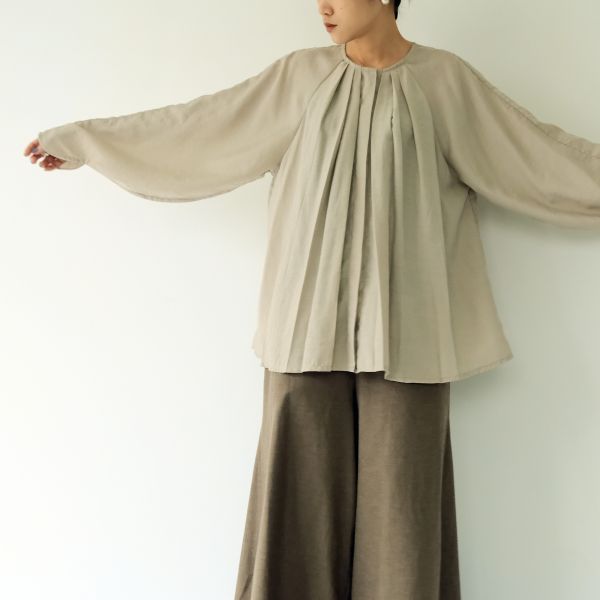 川衣 WEAR BEING｜牧服者 琵琶袖散狀襯衫 