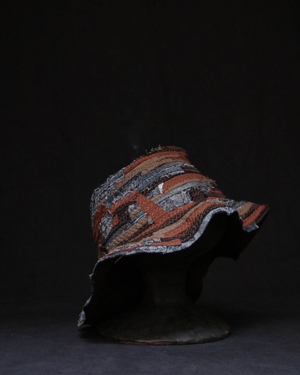 RAGGOODS | Potteric | 布陶器 帽子UZUMAKI   Rust 