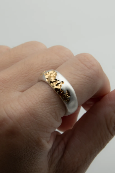 Kaomin Studio | 修復 Restoration | gold fish ring 