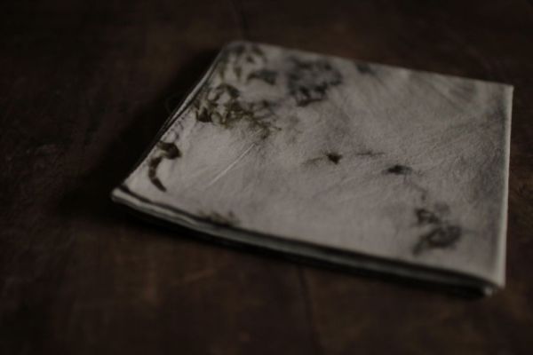 鐵鏽物件｜方巾、大手帕 _石榴皮 