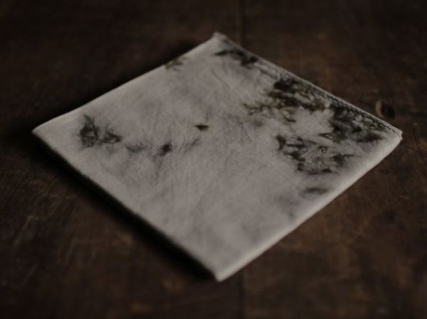鐵鏽物件｜方巾、大手帕 _石榴皮 