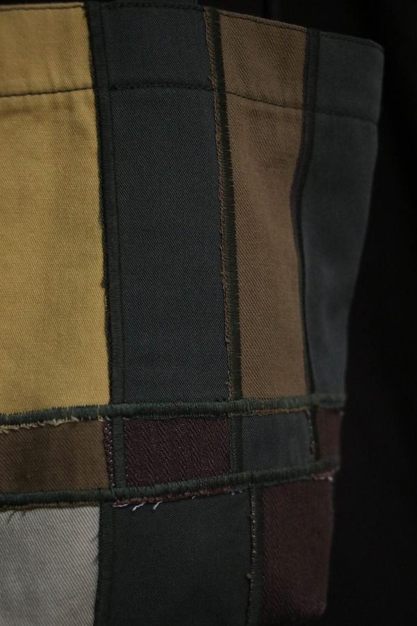 RAGGOODS | No Signal | 拼接提袋 S Avocado 