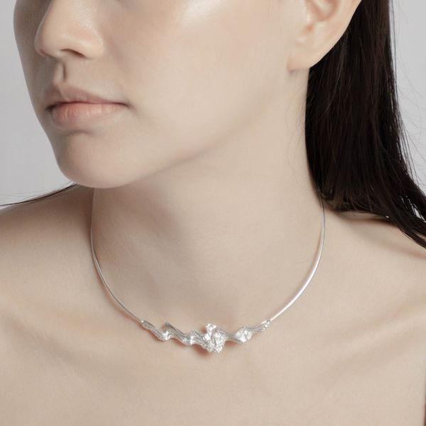 WHi Studio｜浪 𝘞𝘢𝘷𝘦𝘴｜《濤》鎖骨環鏈 