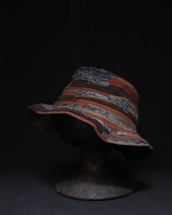 RAGGOODS | Potteric | 布陶器 帽子  Rust 