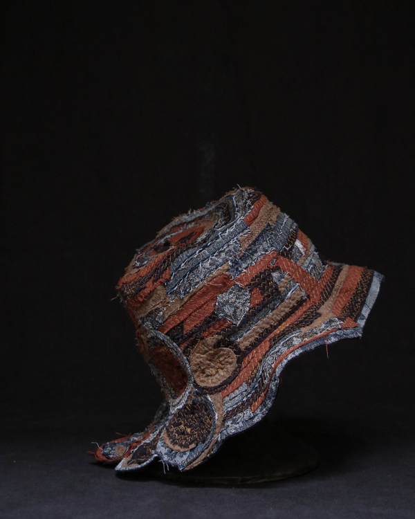 RAGGOODS | Potteric | 布陶器 帽子UZUMAKI   Rust 