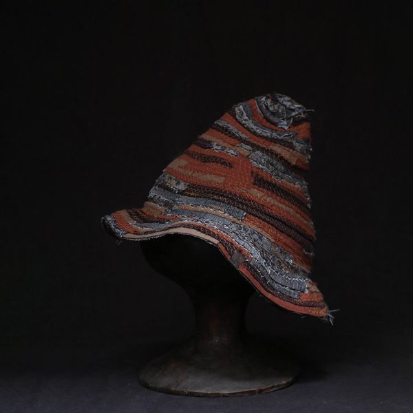 RAGGOODS | Potteric | 布陶器 山形帽  Rust 