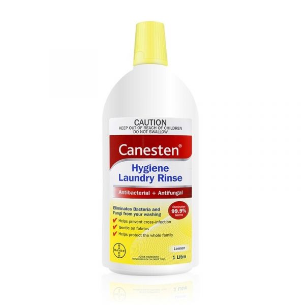 Bayer Canesten 拜耳洗衣專用液1L 潮濕,衣服曬不乾,洗衣, 衣物消毒液, 消毒抗菌洗衣液, 拜耳洗衣液