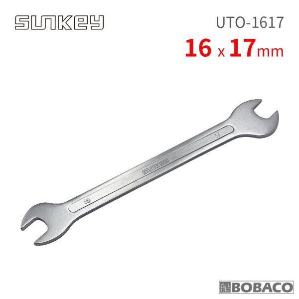 SUNKEY【雙開口超薄扳手 6mm~24mm (單支賣場)】台灣製 雙開扳手 薄型板手 開口板手 鉻釩鋼 SUNKEY【雙開口超薄扳手 6mm~24mm (單支賣場)】台灣製 雙開扳手 薄型板手 開口板手 鉻釩鋼