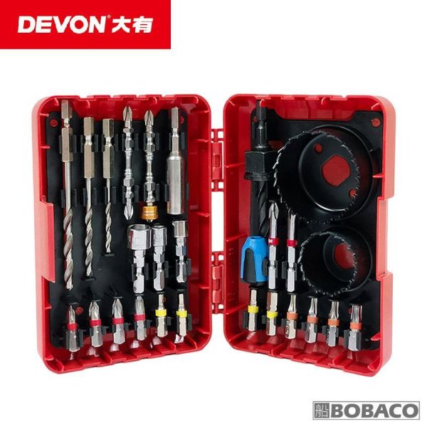 DEVON大有【27PCS起子頭組 D-DBS-27P】螺絲起子組 套裝工具 維修工具組 DEVON大有【27PCS起子頭組 D-DBS-27P】螺絲起子組 套裝工具 維修工具組