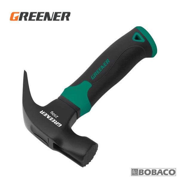 GREENER【迷你羊角鎚 防滑強磁款】小鐵鎚 拔釘鎚 木工專用 高硬度榔頭 鐵錘 工具羊角錘 GREENER【迷你羊角鎚 防滑強磁款】小鐵鎚 拔釘鎚 木工專用 高硬度榔頭 鐵錘 工具羊角錘