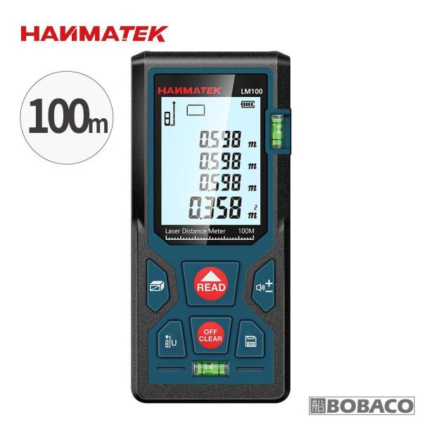 HANMATEK【100M雷射測距儀 LM100】紅外線測量 雷射尺 電子尺 量距機 裝潢建築工程 HANMATEK【100M雷射測距儀 LM100】紅外線測量 雷射尺 電子尺 量距機 裝潢建築工程