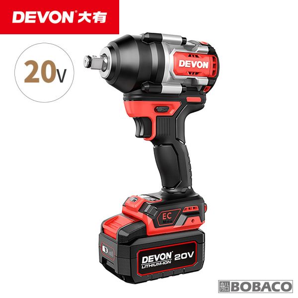 DEVON大有【20V鋰電無刷電動扳手 5759-Li-20】電動起子 螺絲 工具機 電鑽 衝擊鑽 電動工具 DEVON大有【20V鋰電無刷電動扳手 5759-Li-20】電動起子 螺絲 工具機 電鑽 衝擊鑽 電動工具