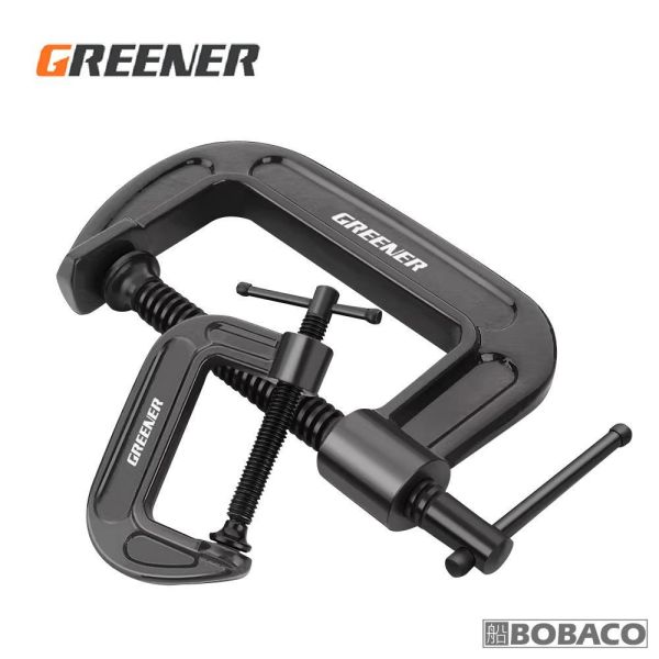 GREENER【強力G字木工夾】夾子工具 C型夾 鐵夾 F夾 固定夾 快速夾具 壓緊器夾 GREENER【強力G字木工夾】夾子工具 C型夾 鐵夾 F夾 固定夾 快速夾具 壓緊器夾
