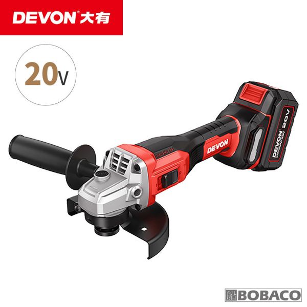 DEVON大有【20V鋰電無刷砂輪機 2906-Li-20-100】角磨 電動起子 工具機 電動工具 DEVON大有【20V鋰電無刷砂輪機 2906-Li-20-100】角磨 電動起子 工具機 電動工具