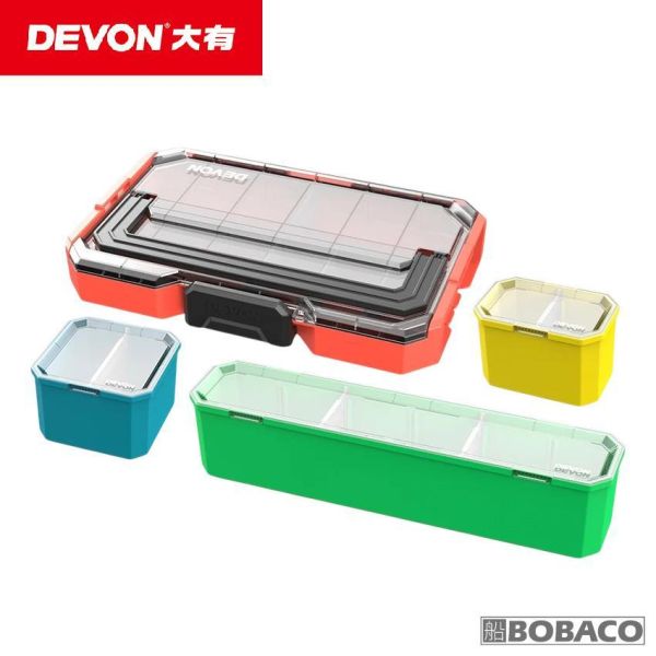 DEVON大有【多功能組合工具盒】分類盒 零件盒 收納盒 工具箱 DEVON大有【多功能組合工具盒】分類盒 零件盒 收納盒 工具箱