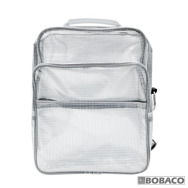 【白色網格無塵方款後背包 0550】高科技產業 抗靜電 無塵包 透明包 工具包 工作包 無塵室包 【白色網格無塵方款後背包 0550】高科技產業 抗靜電 無塵包 透明包 工具包 工作包 無塵室包