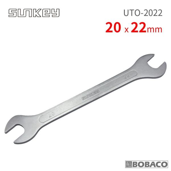 SUNKEY【雙開口超薄扳手 6mm~24mm (單支賣場)】台灣製 雙開扳手 薄型板手 開口板手 鉻釩鋼 SUNKEY【雙開口超薄扳手 6mm~24mm (單支賣場)】台灣製 雙開扳手 薄型板手 開口板手 鉻釩鋼