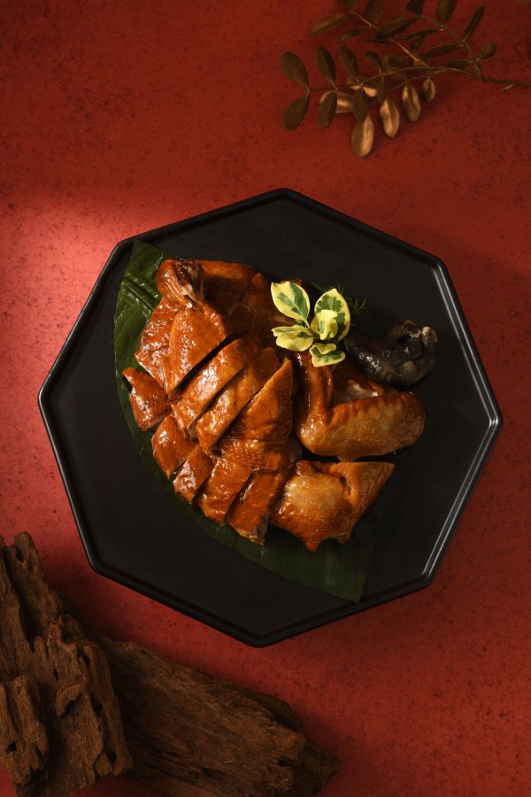 燻味雙寶雞(半隻雞切盤） 年菜,年菜外帶,年菜推薦,過年餐廳