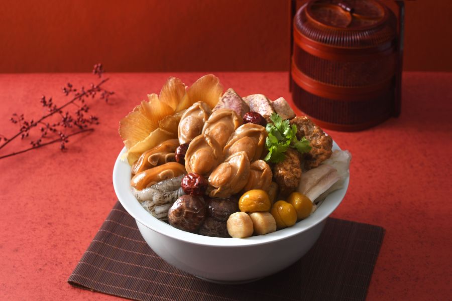 鮑魚魚翅佛跳牆-年菜套組-5主菜1湯品 年菜推薦,年菜食譜,預購年菜,小家庭年菜組